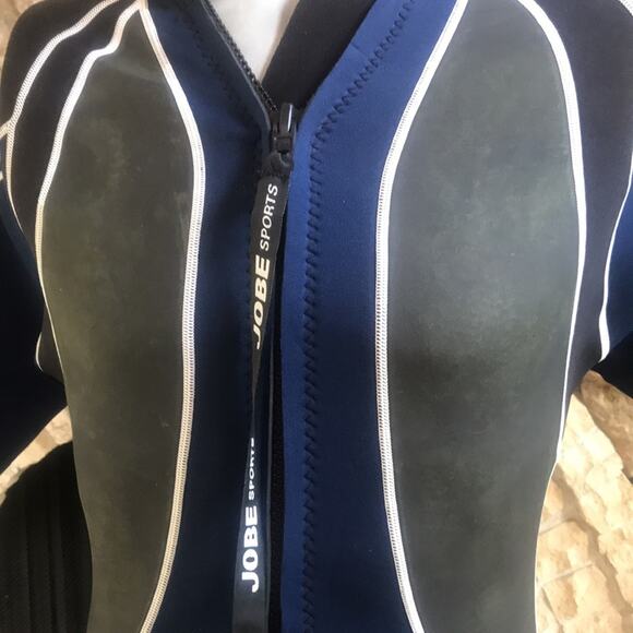 Jobe Power Stretch Flat Stitch Short Sleeve Shorts Wet Suit Men's Size Large - Picture 4 of 8